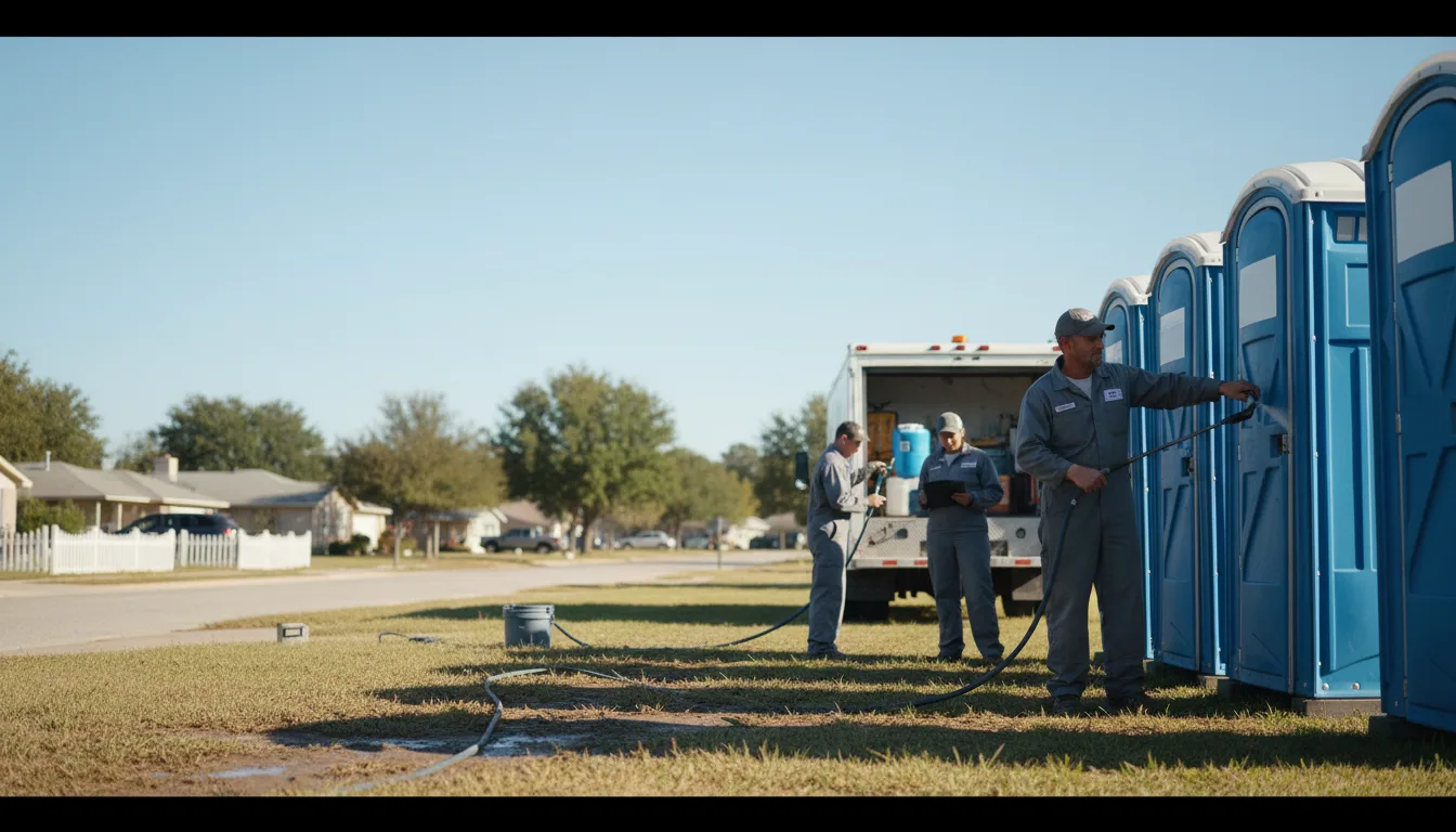 Long-Term Portable Toilet Rental in Sioux Center, IA near me